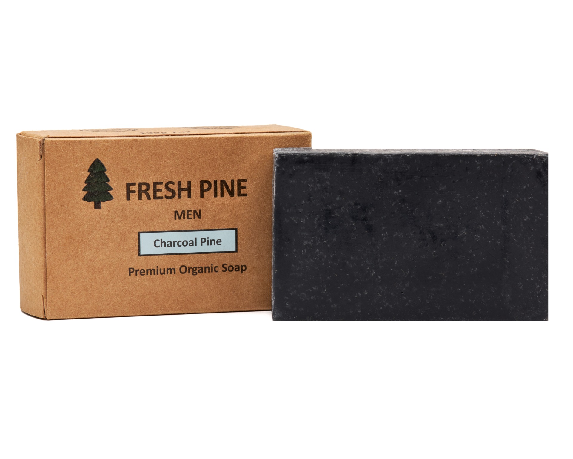 Charcoal Pine Fresh Pine Men's Organic Soap